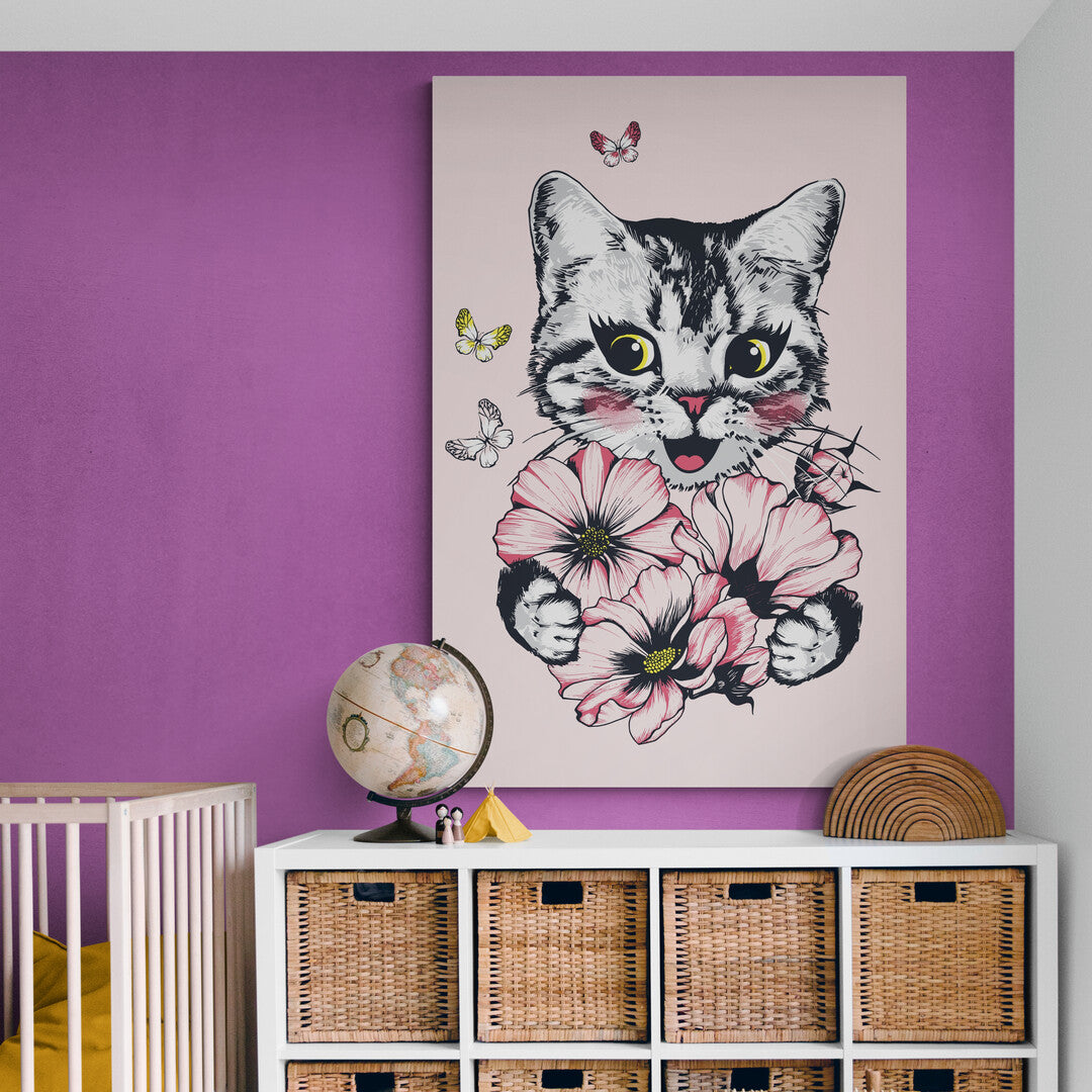 Tablou Canvas Kitty Cat Panoply.ro