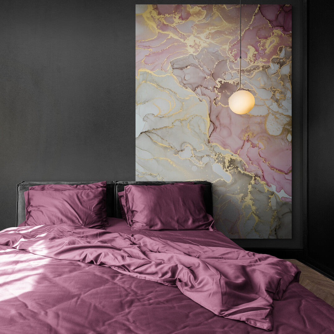 Tablou Canvas Pastel Rose Gold Panoply.ro