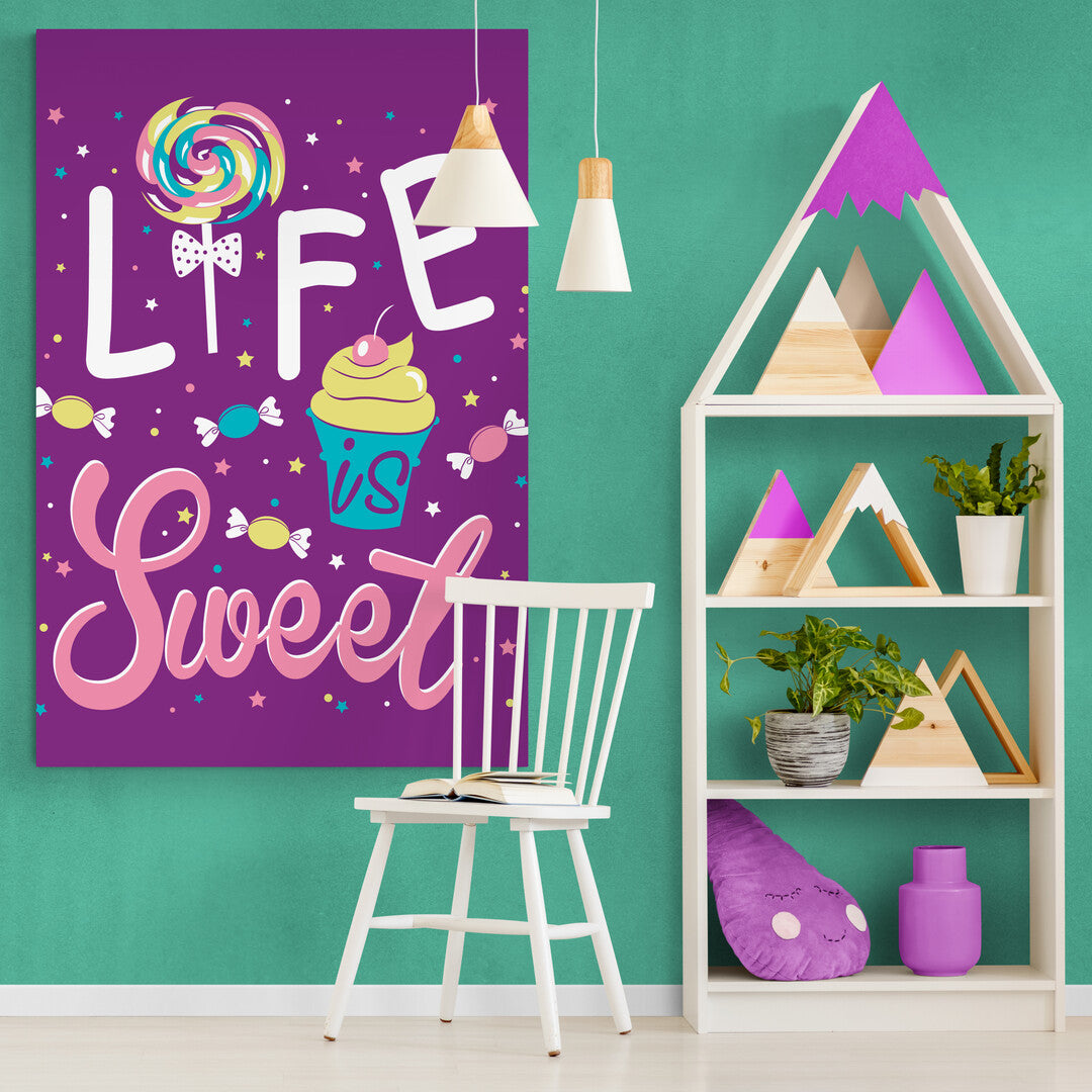 Tablou Canvas Life is Sweet Panoply.ro