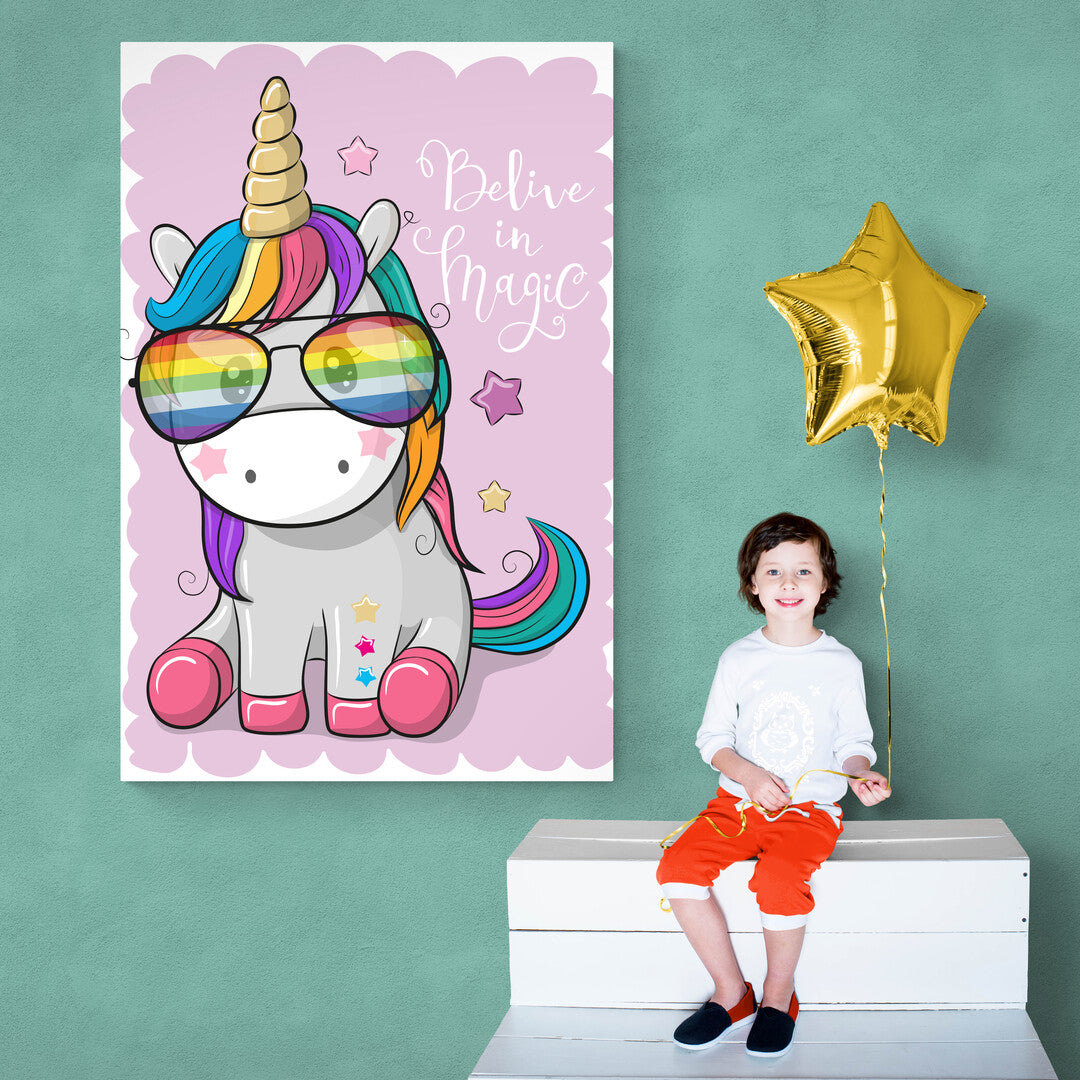 Tablou Canvas Rainbow Pony