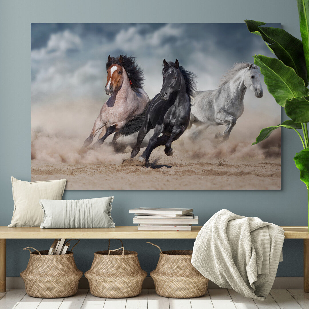 Tablou Canvas Wild Horses