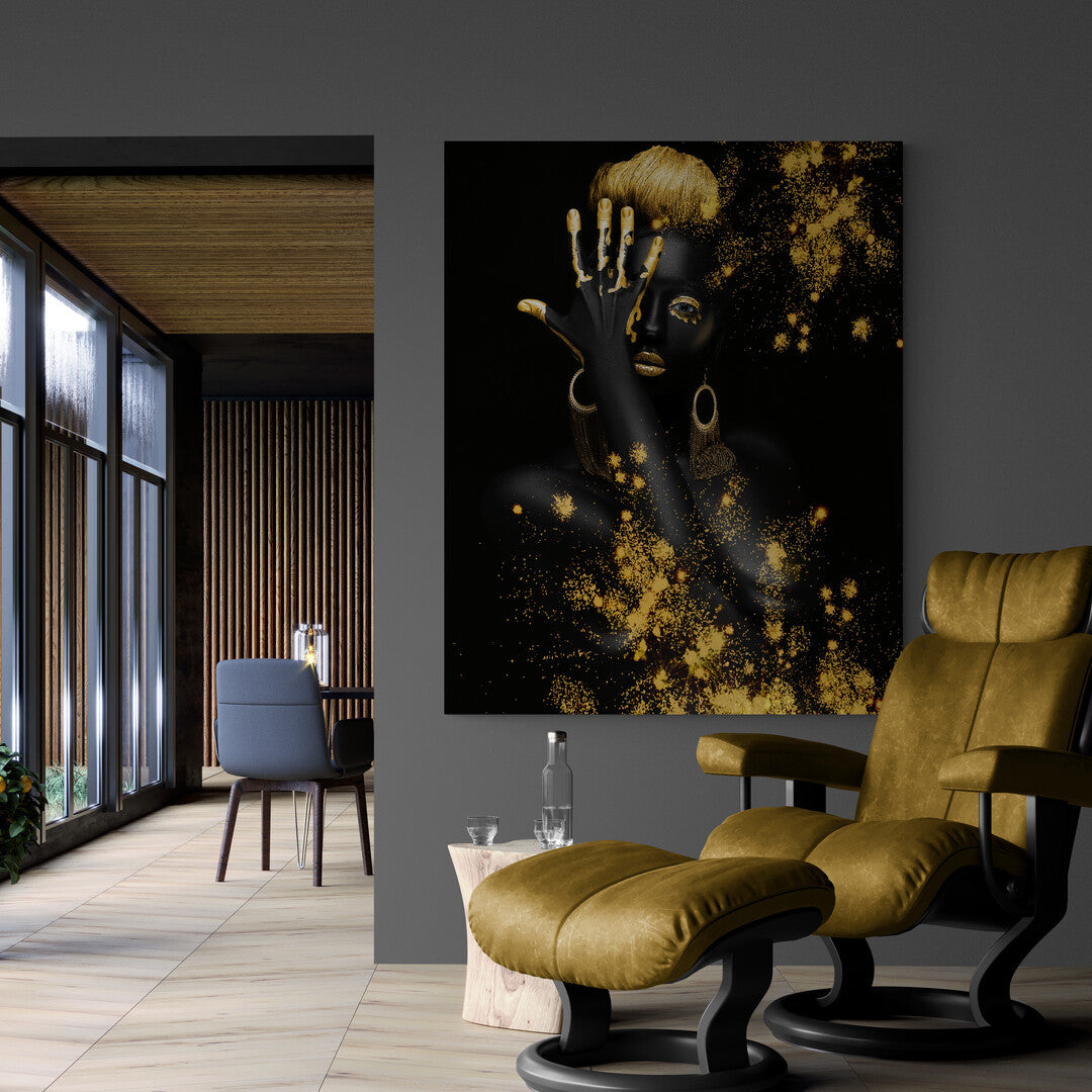 Tablou Canvas Gold Music Panoply.ro