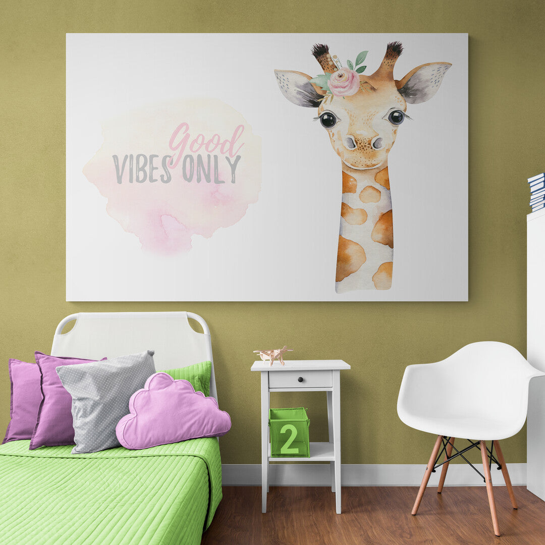 Tablou Canvas Good Vibes Only Panoply.ro