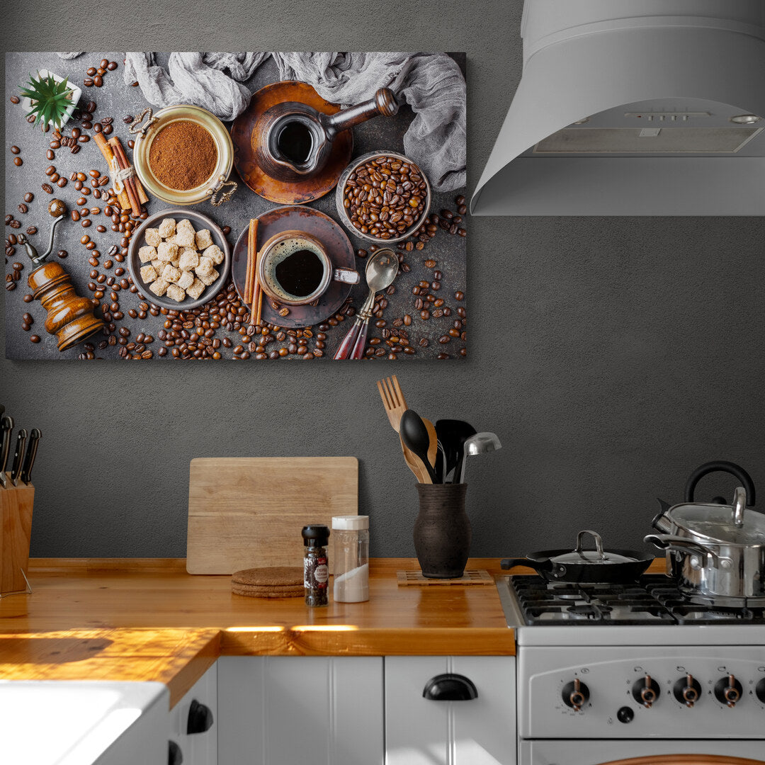 Tablou Canvas Give Me Coffee Panoply.ro