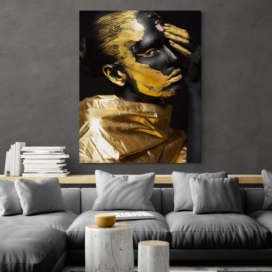 Tablou Canvas Golden Woman