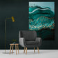 Tablou Canvas Green Waves Panoply.ro