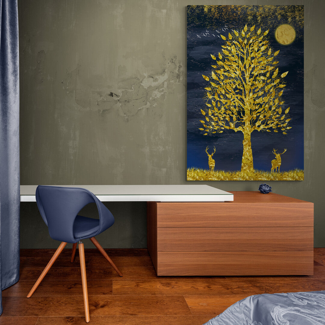 Tablou Canvas Golden Nature Panoply.ro