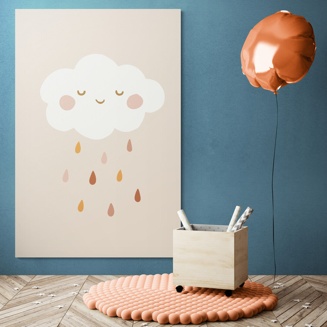 Tablou Canvas Happy Cloud Bej Panoply.ro