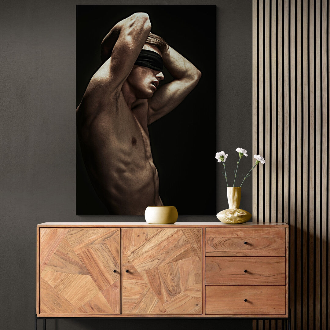 Tablou Canvas Misterious Blind Man Panoply.ro